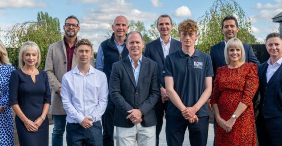 Rugby World Cup winner joins Ipswich businesses to support the next generation